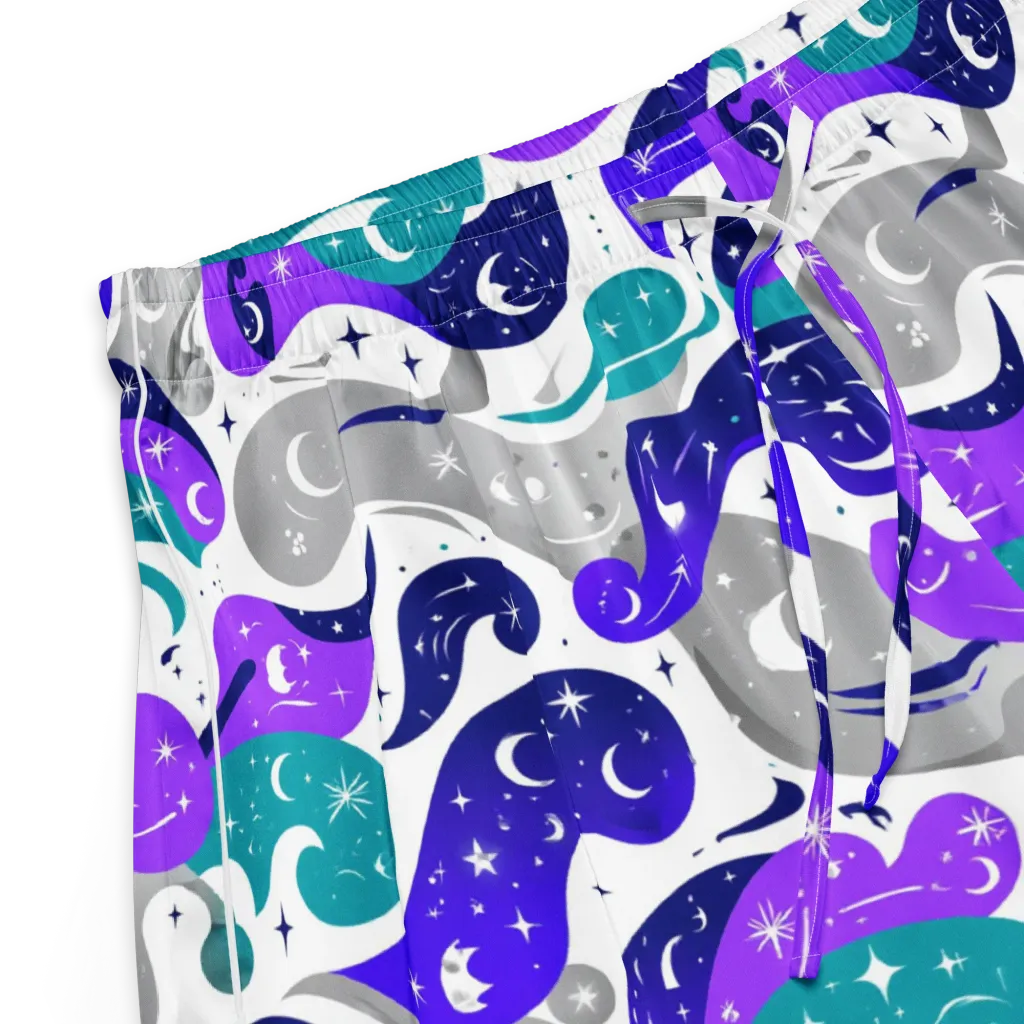 Astral Paisley on Women's Pajama Shorts — Product details