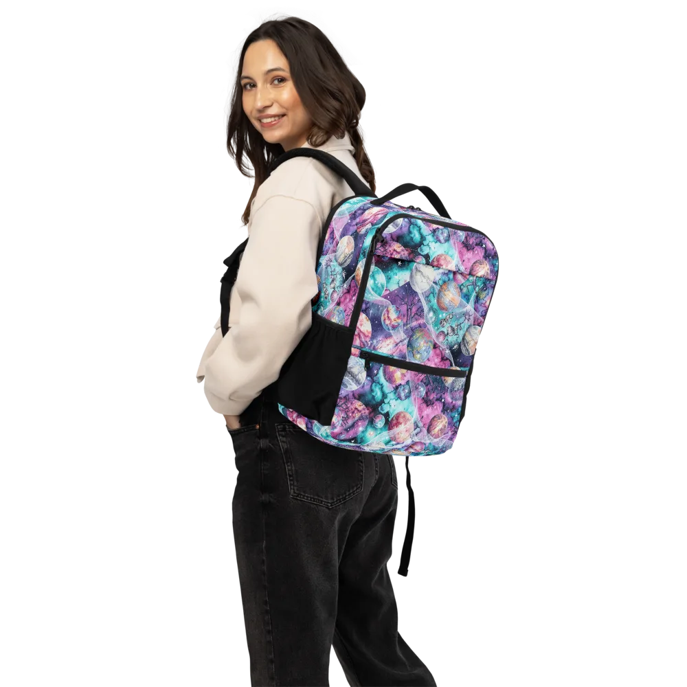 Celestial Menagerie on Utility Backpack — Back