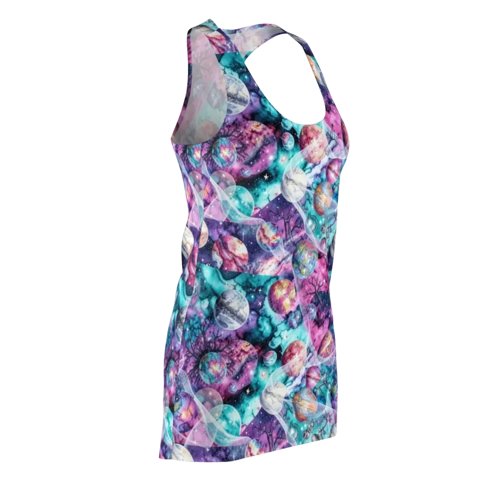 Celestial Menagerie on Racerback Dress — Front Side