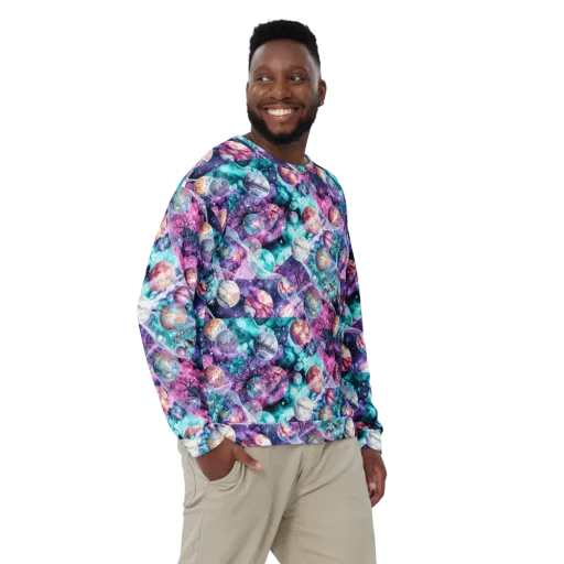 Celestial Menagerie on a Sweatshirt