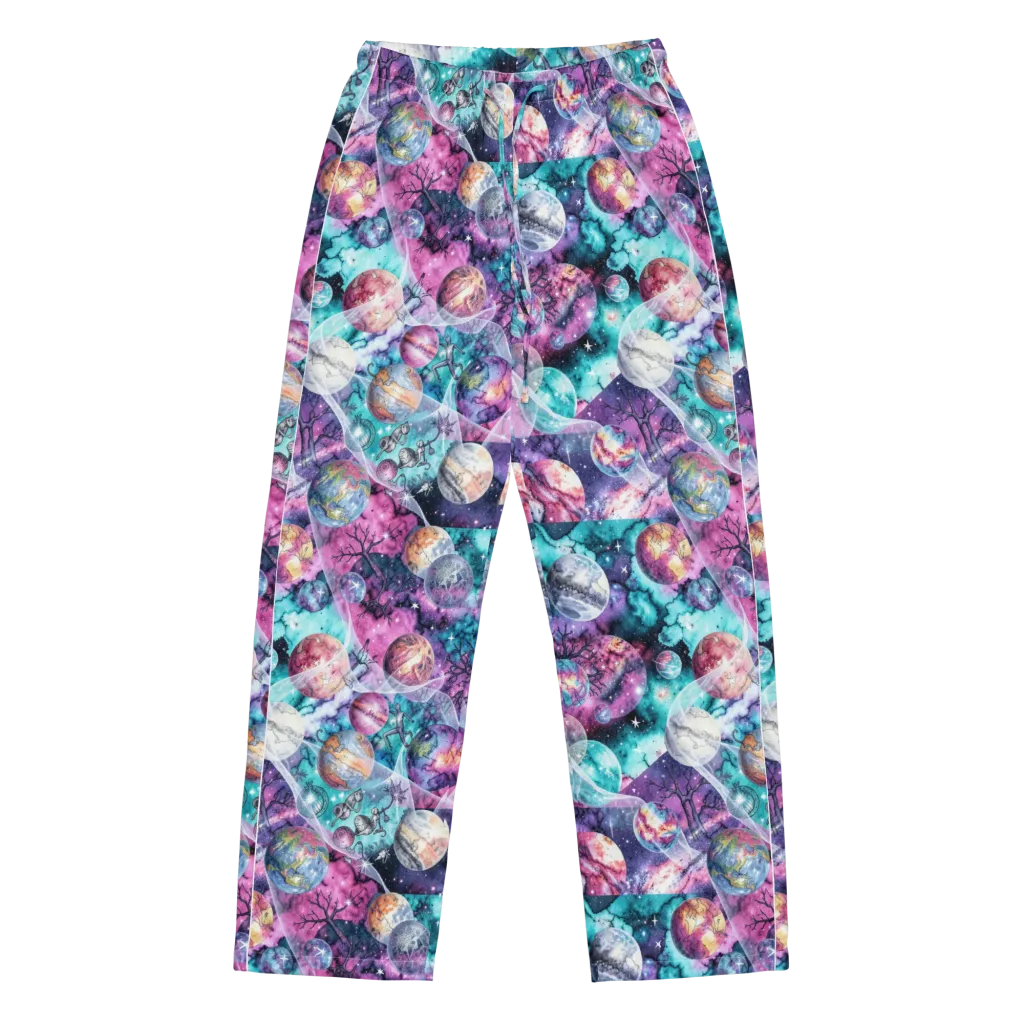 Celestial Menagerie on Women's Pajama Pants — Front