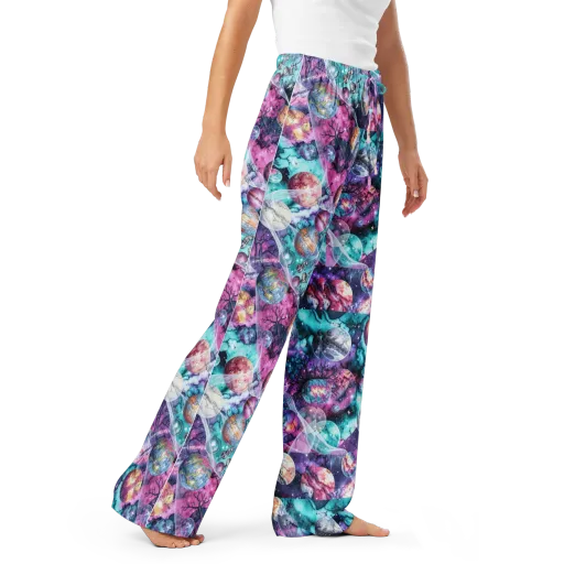 Celestial Menagerie on a Women's Pajama Pants