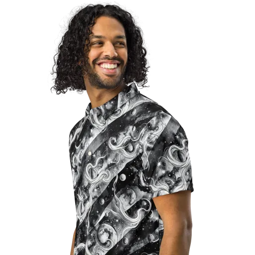 Starlit Sash on a Men's Slim Fit Polo Shirt