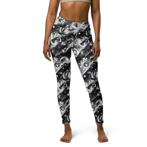 Starlit Sash on a Yoga Leggings