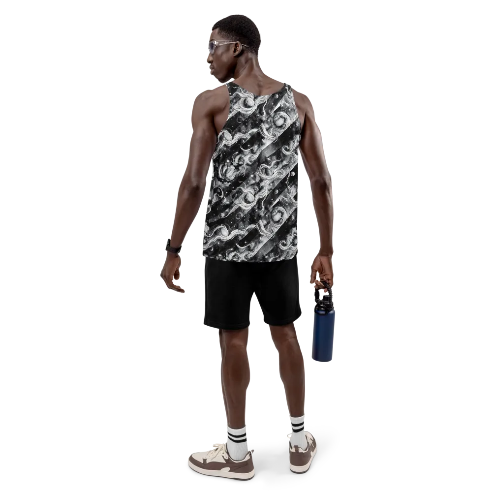 Starlit Sash on Men's Tank Top — Back
