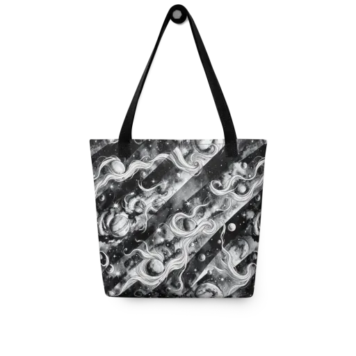 Starlit Sash on a Tote Bag