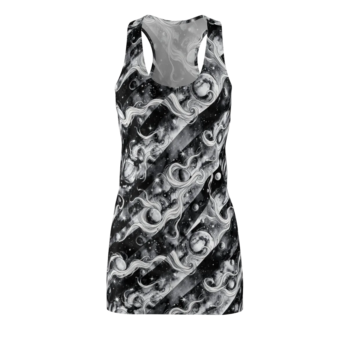 Starlit Sash on Racerback Dress — Front