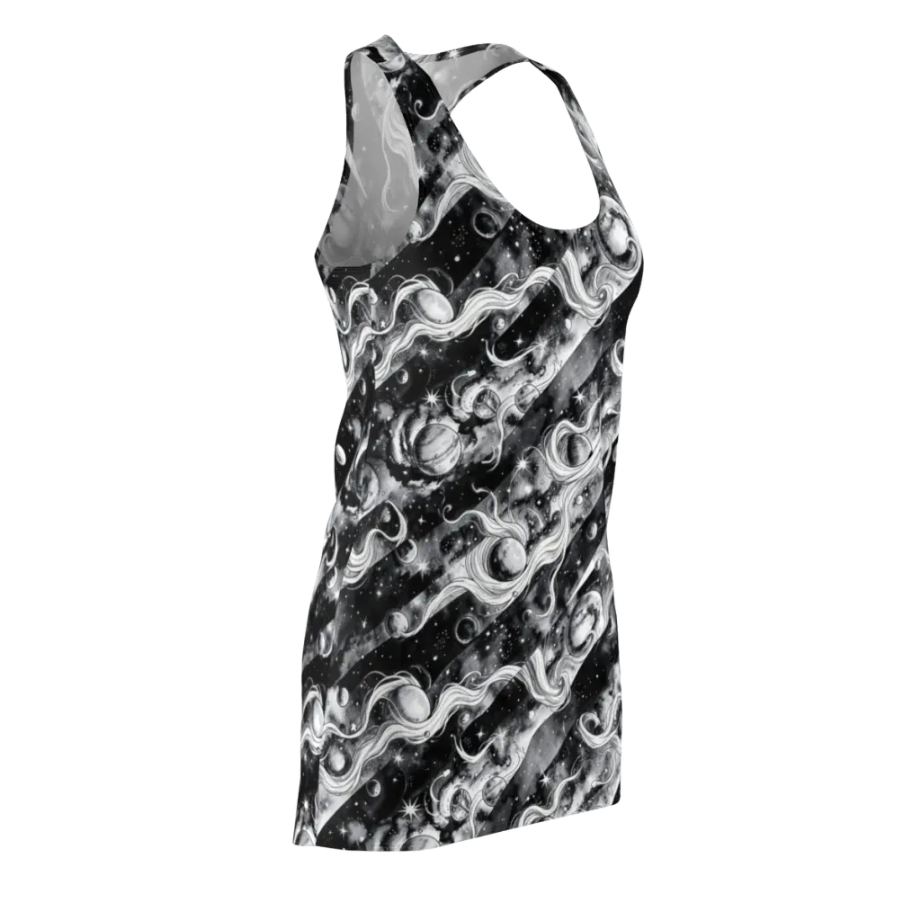 Starlit Sash on Racerback Dress — Front Side