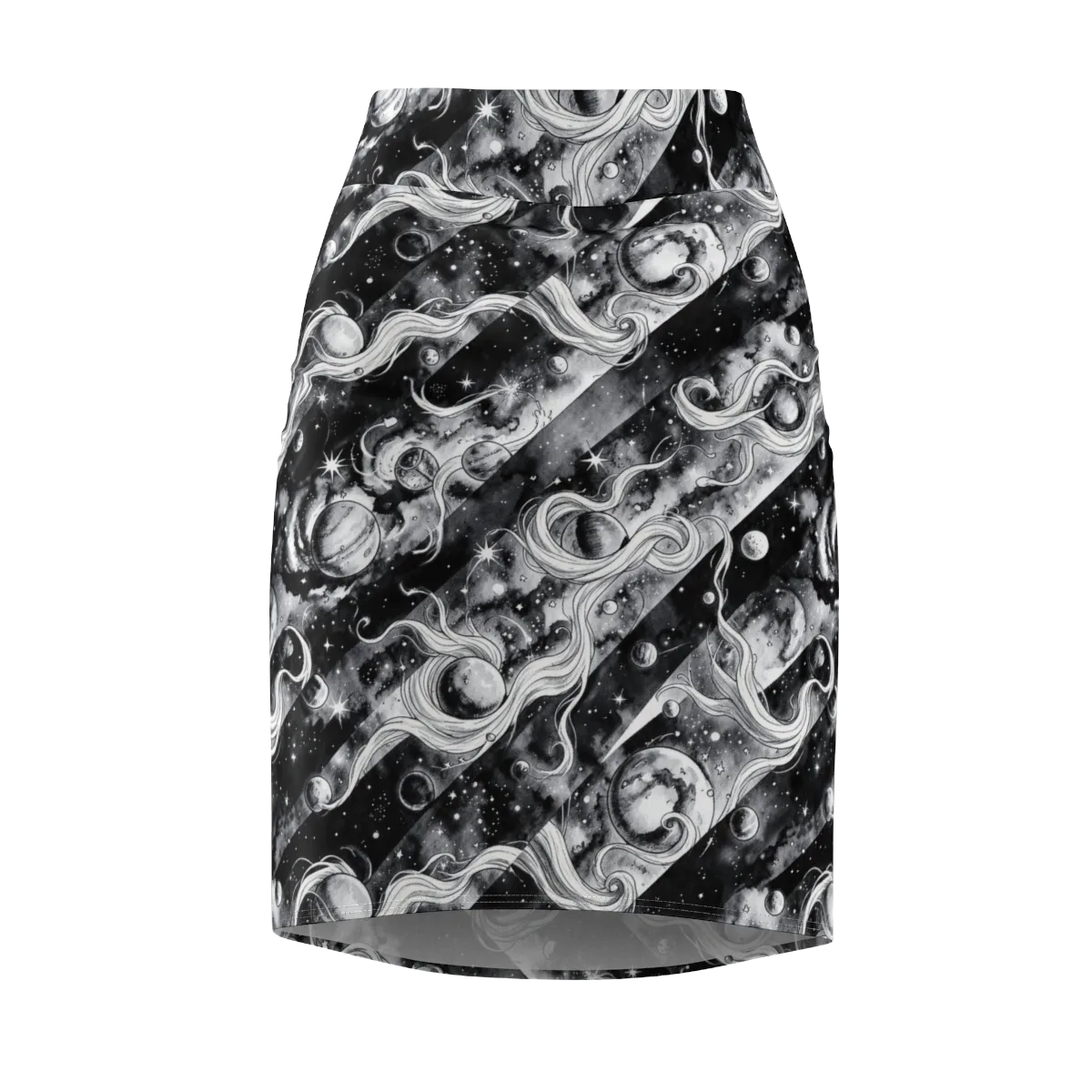 Starlit Sash on Pencil Skirt — Front