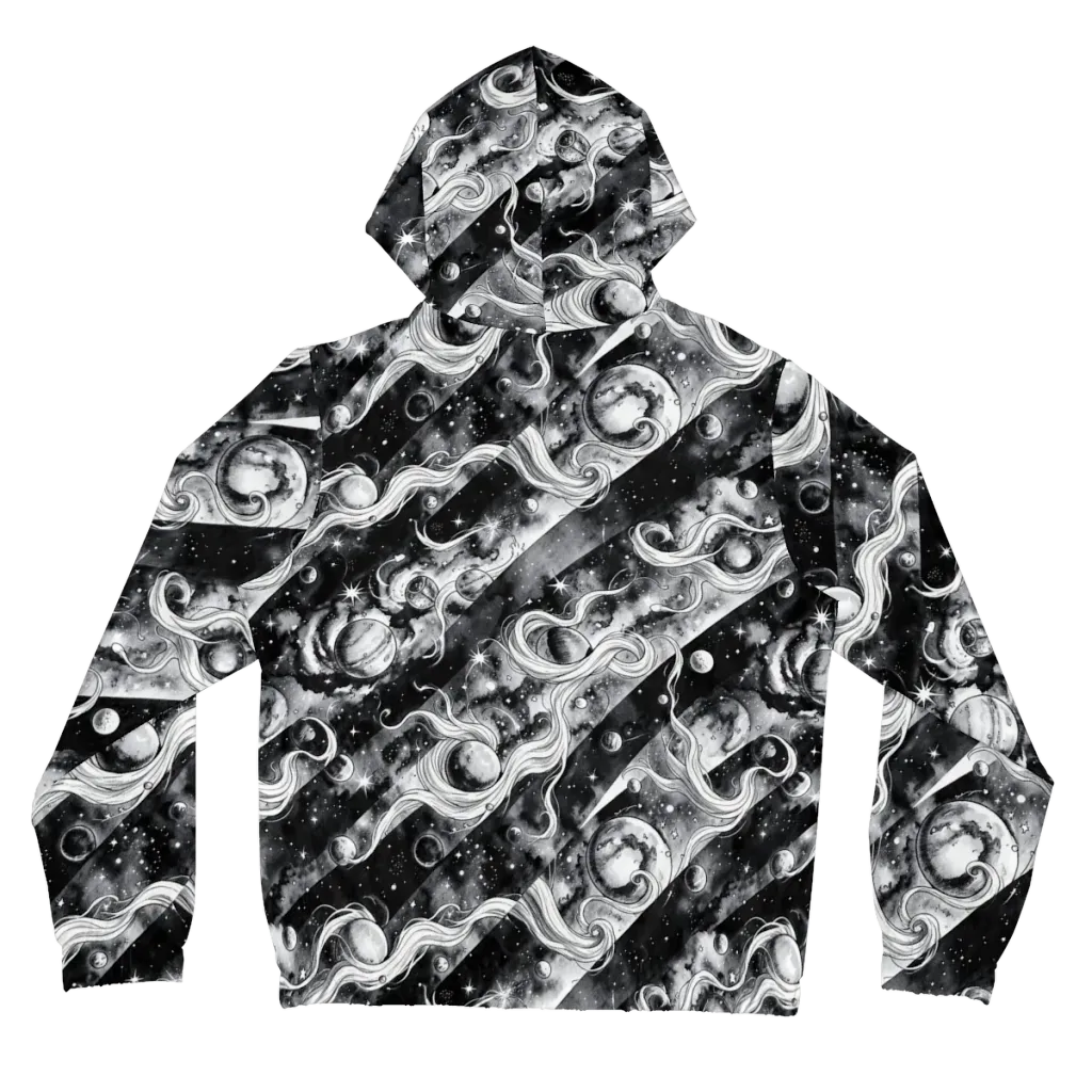 Starlit Sash on Women's Full-Zip Hoodie — Back
