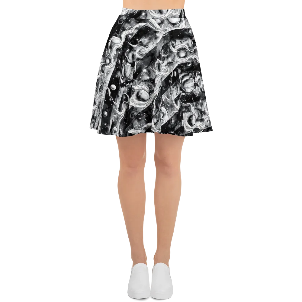 Starlit Sash on Skater Skirt — Front
