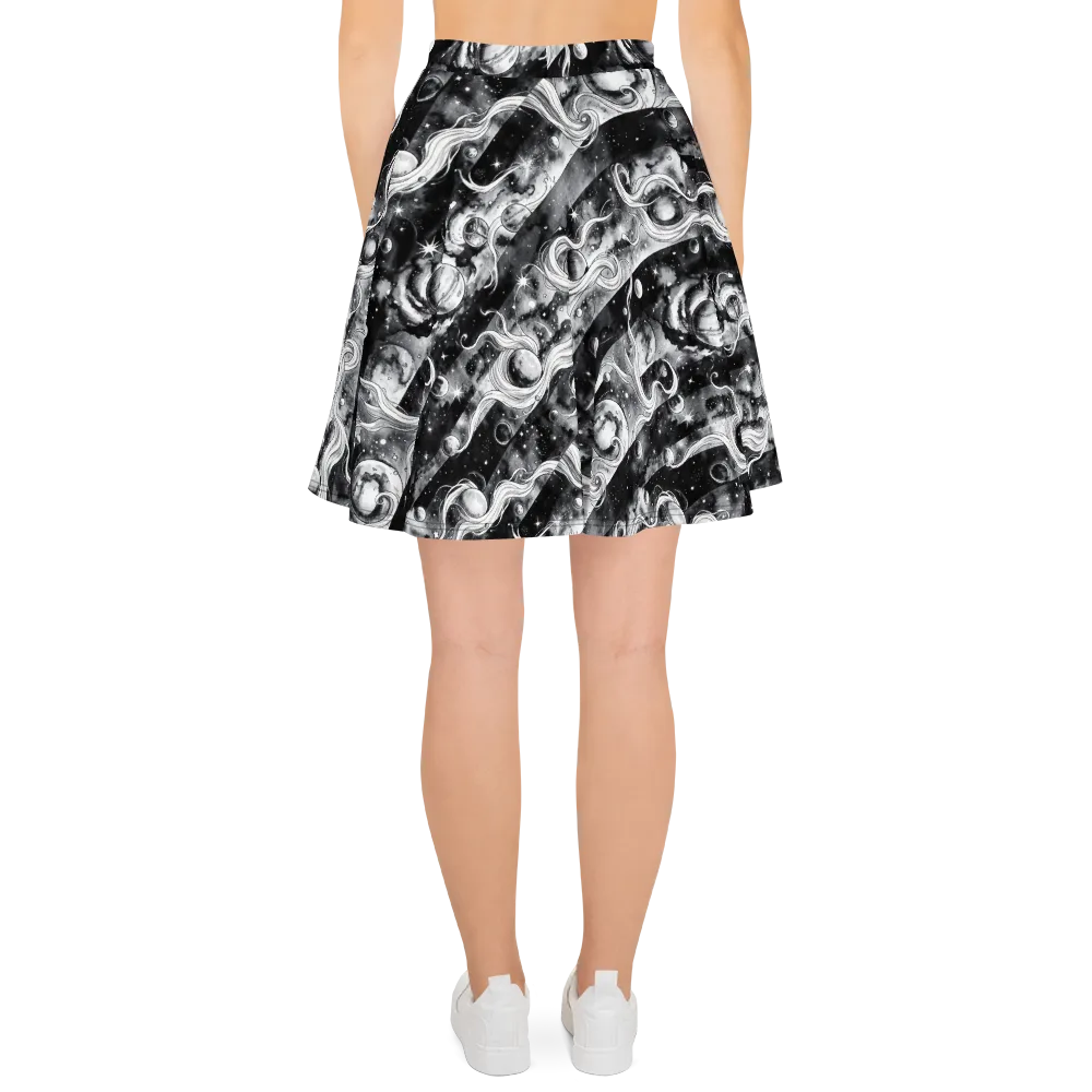 Starlit Sash on Skater Skirt — Back
