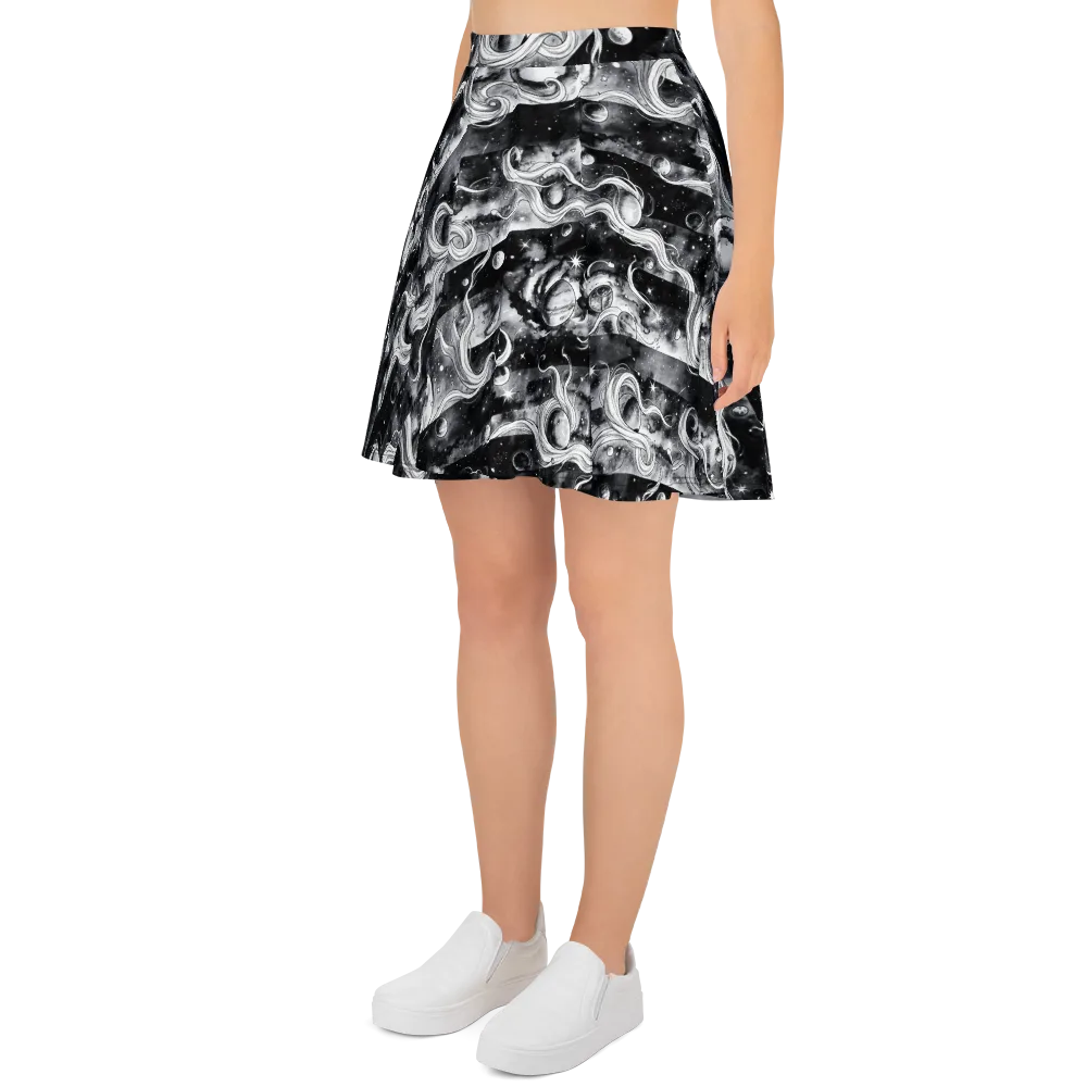 Starlit Sash on Skater Skirt — Left