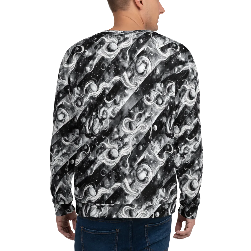 Starlit Sash on Sweatshirt — Back