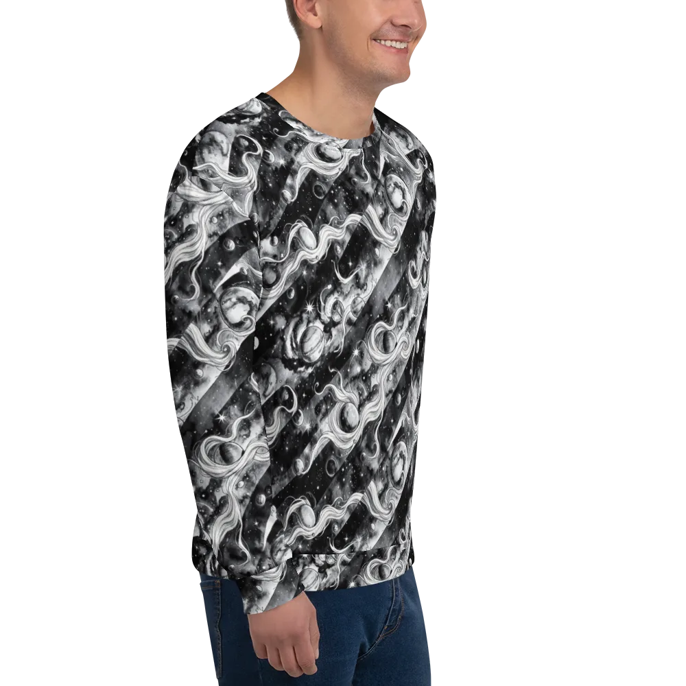 Starlit Sash on Sweatshirt — Right Front