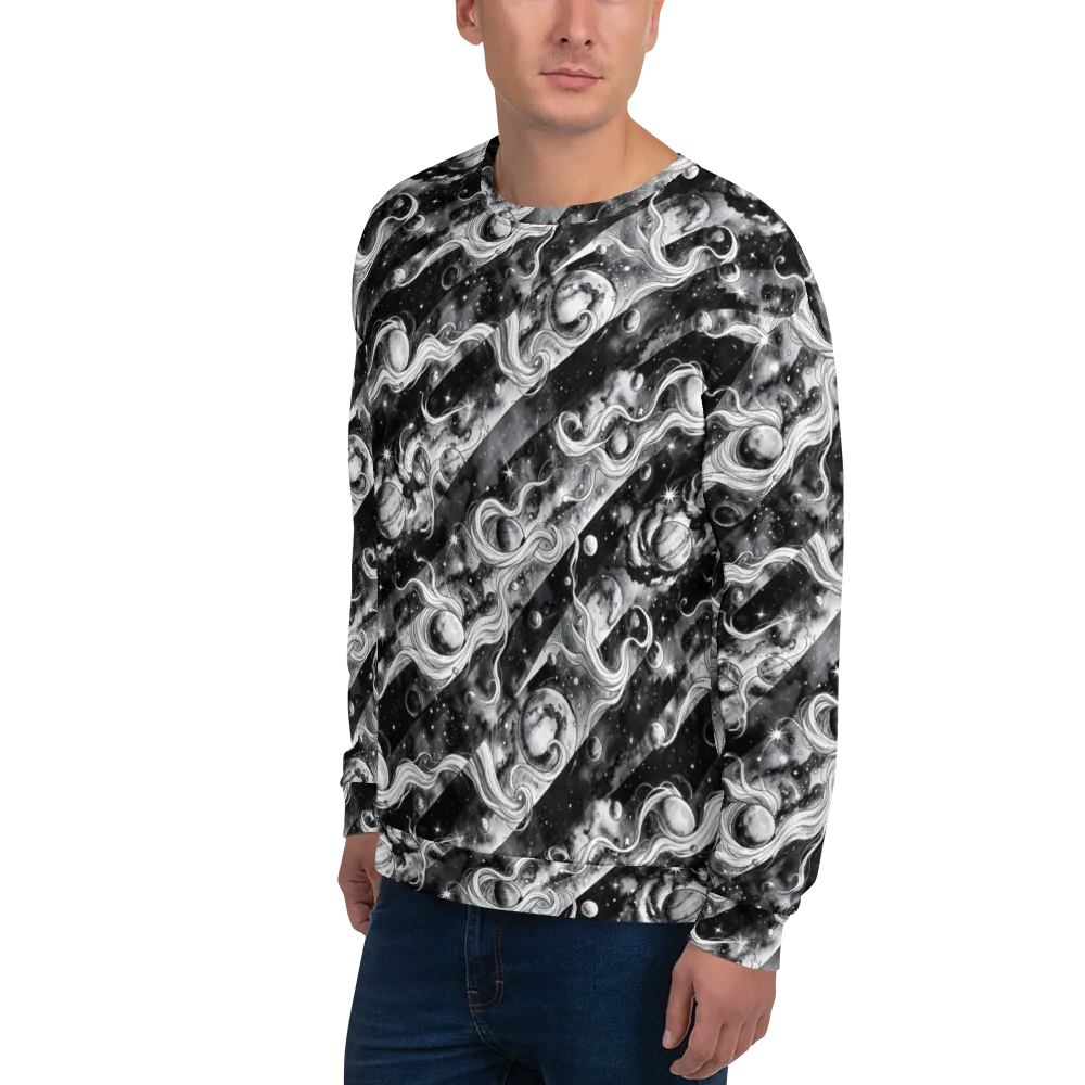 Starlit Sash on Sweatshirt — Left Front
