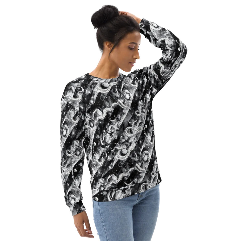 Starlit Sash on Sweatshirt — Right Front