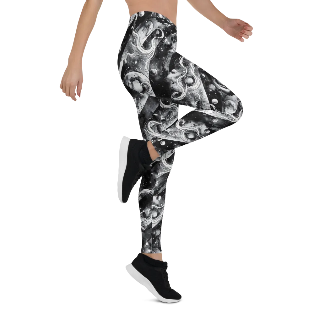 Starlit Sash on Leggings — Right