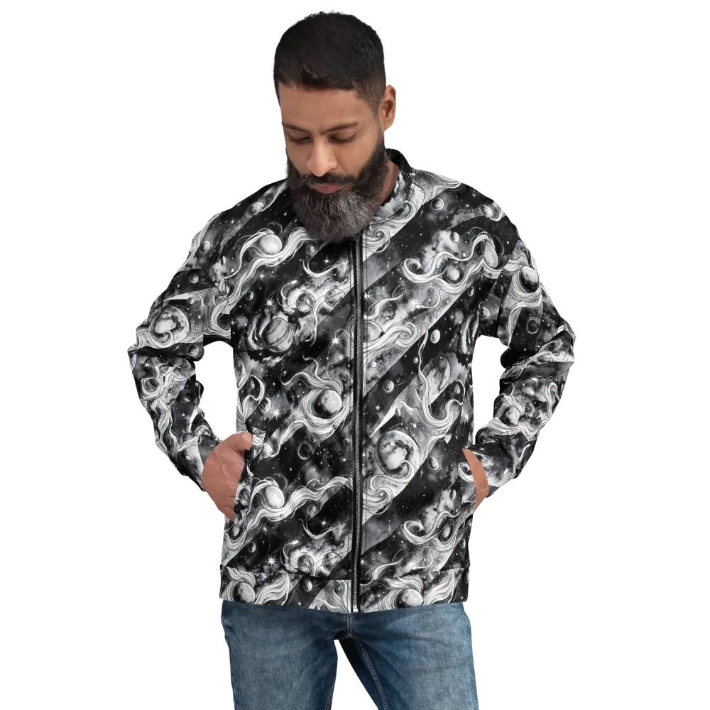 Starlit Sash on Bomber Jacket — Front