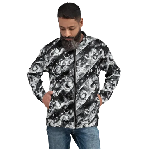 Starlit Sash on a Bomber Jacket