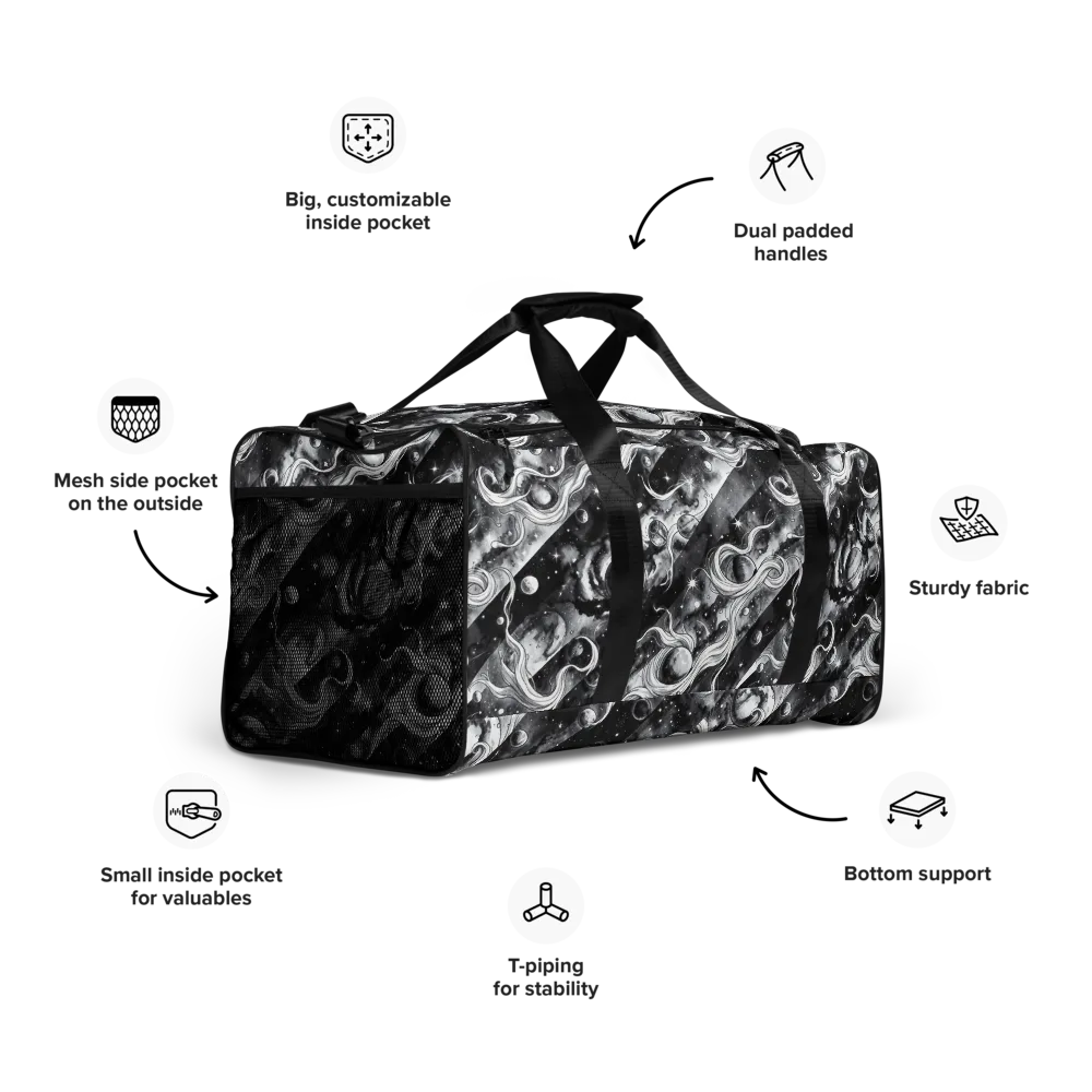 Starlit Sash on Duffle Bag — Right Front