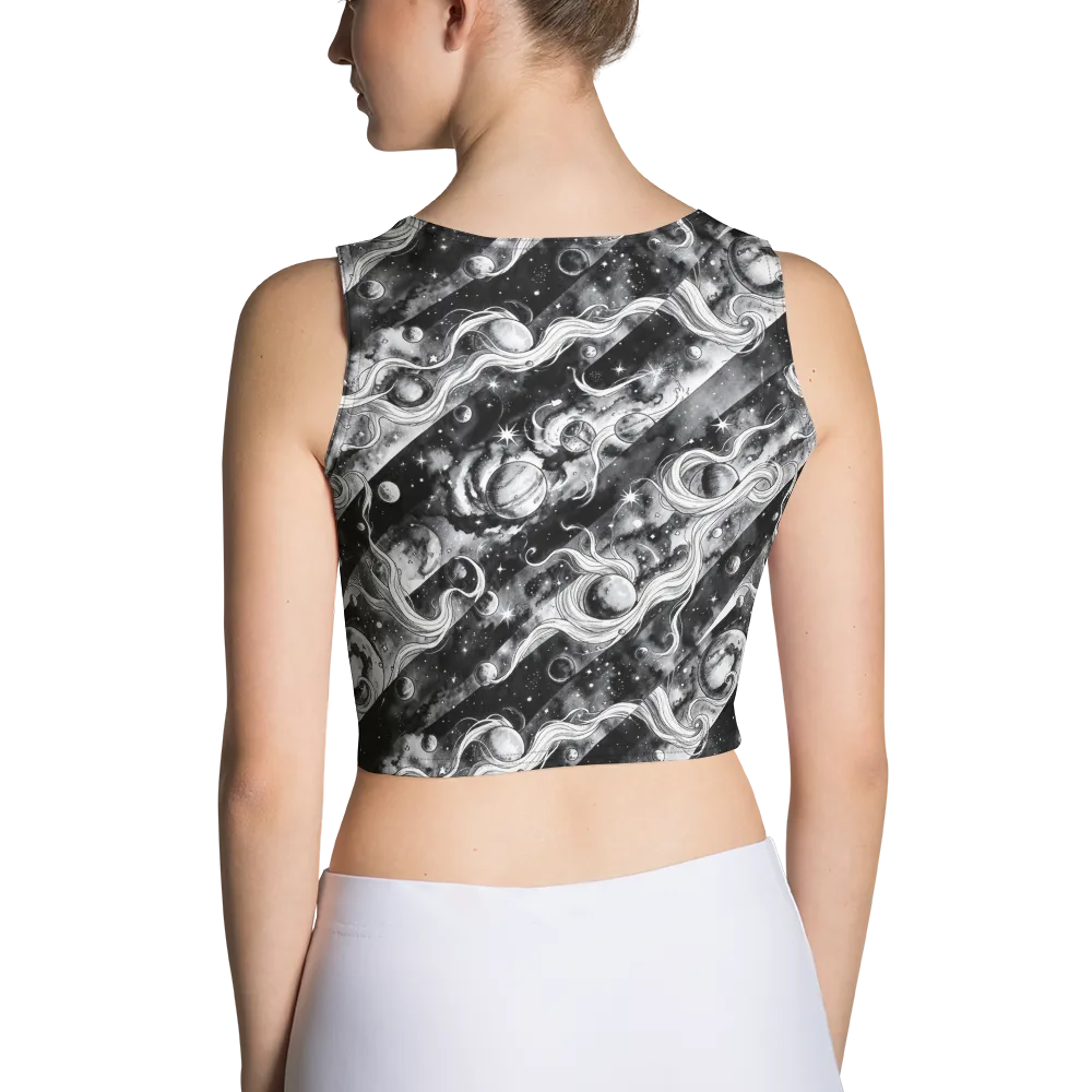 Starlit Sash on Crop Top — Back