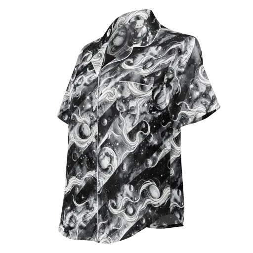Starlit Sash on a Women's Short Sleeve Pajama Top