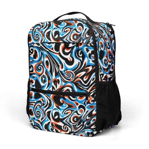Cobalt Rhapsody on a Utility Backpack