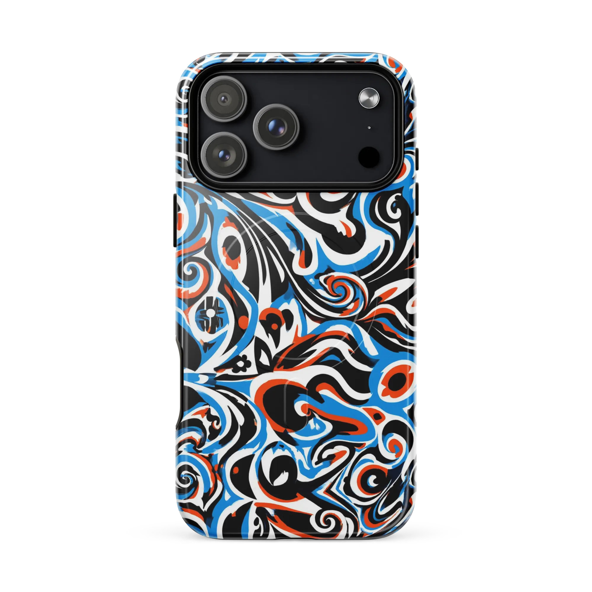 Cobalt Rhapsody on MagSafe Tough Case for iPhone® — Front