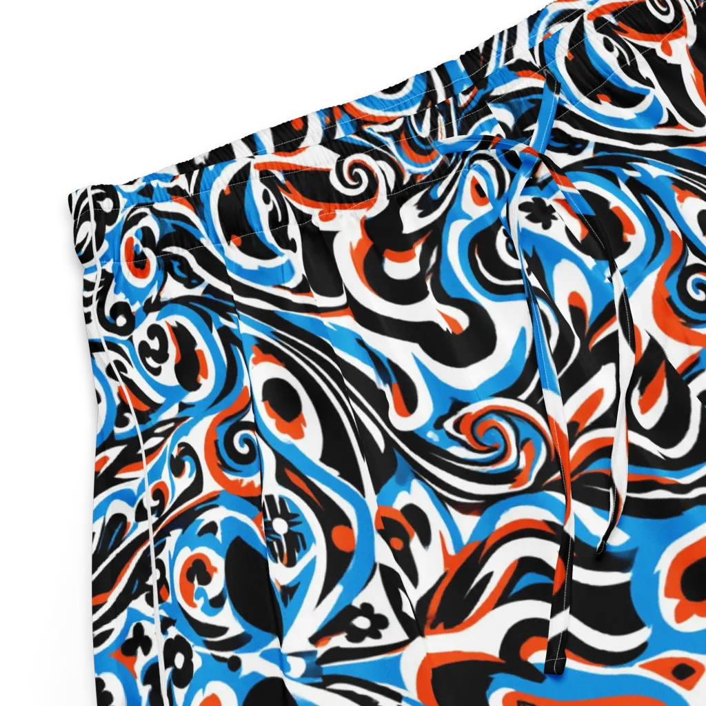 Cobalt Rhapsody on Women's Pajama Shorts — Product details