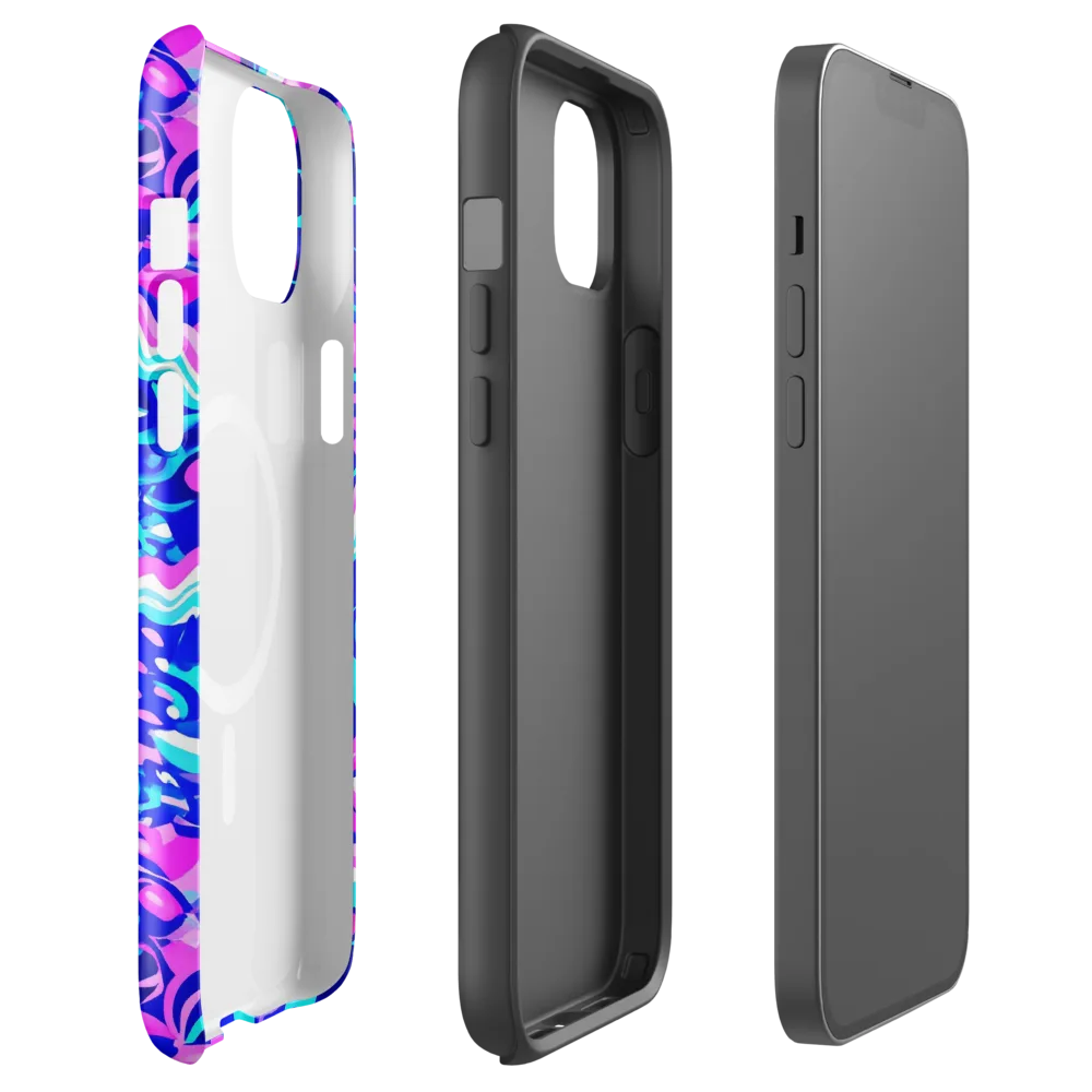 Electric Candy Riot on MagSafe Tough Case for iPhone® — Front