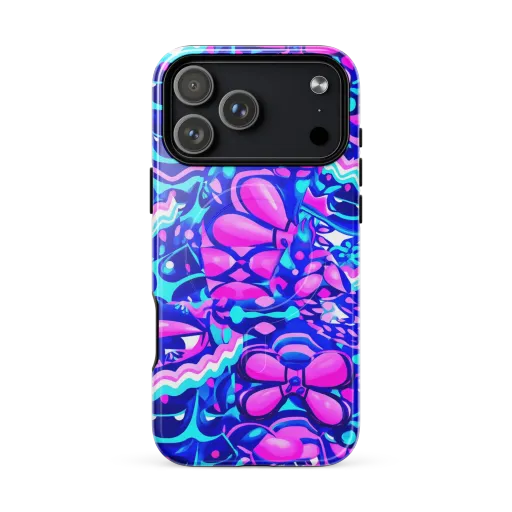 Electric Candy Riot on a MagSafe Tough Case for iPhone®