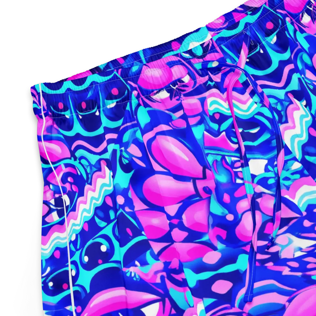 Electric Candy Riot on Women's Pajama Shorts — Product details