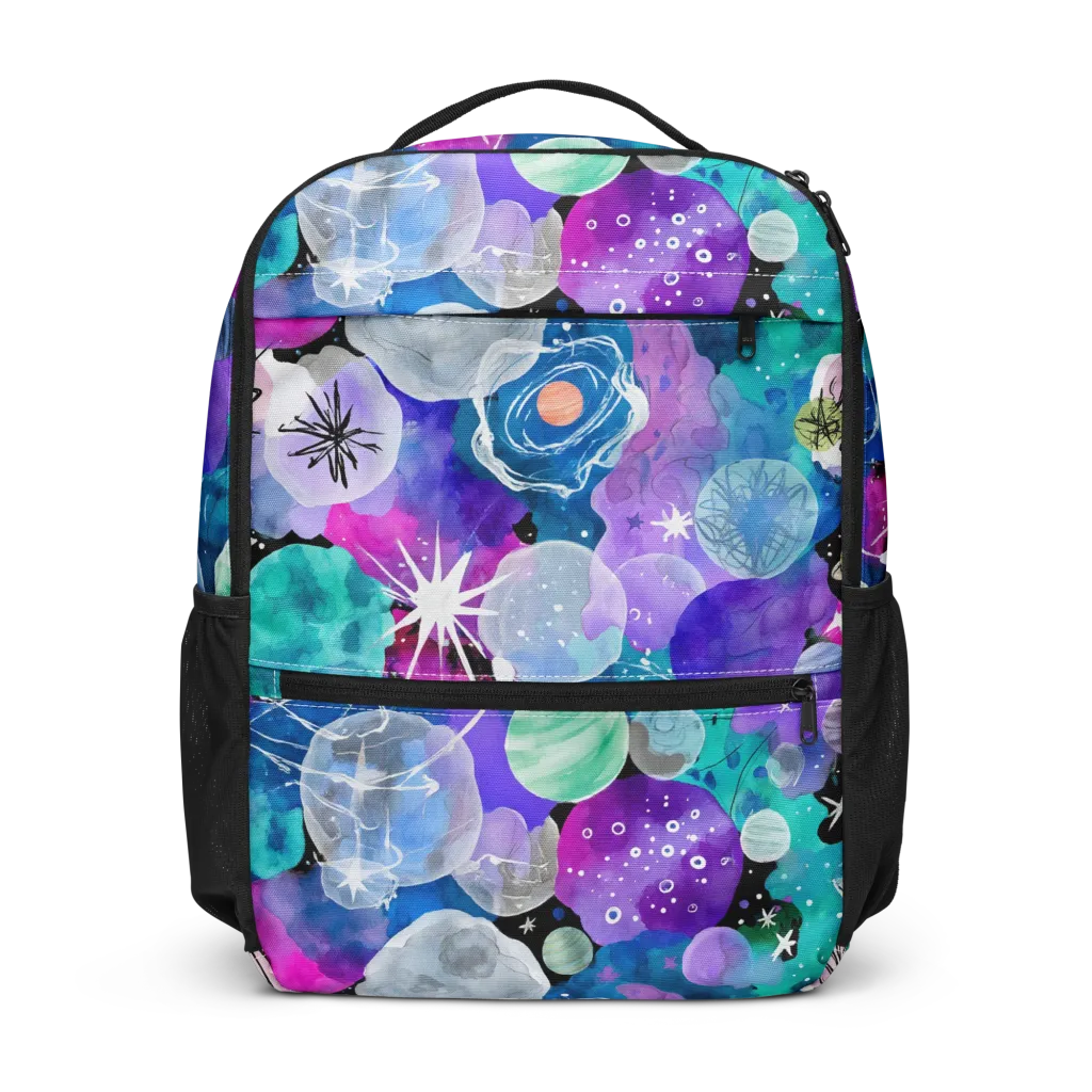 Stellar Bouquet on Utility Backpack — Front