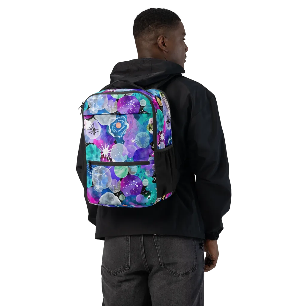 Stellar Bouquet on Utility Backpack — Back