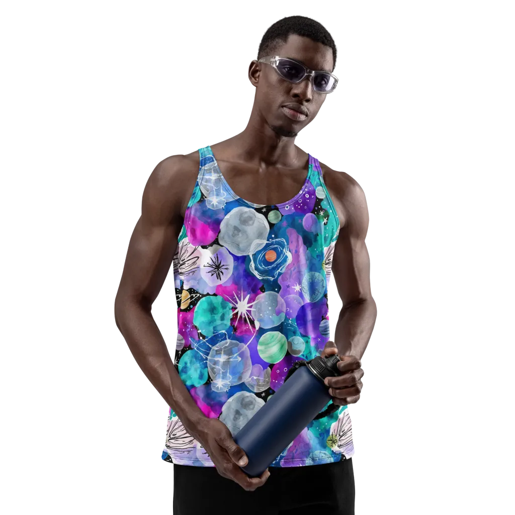 Stellar Bouquet on Men's Tank Top — Front