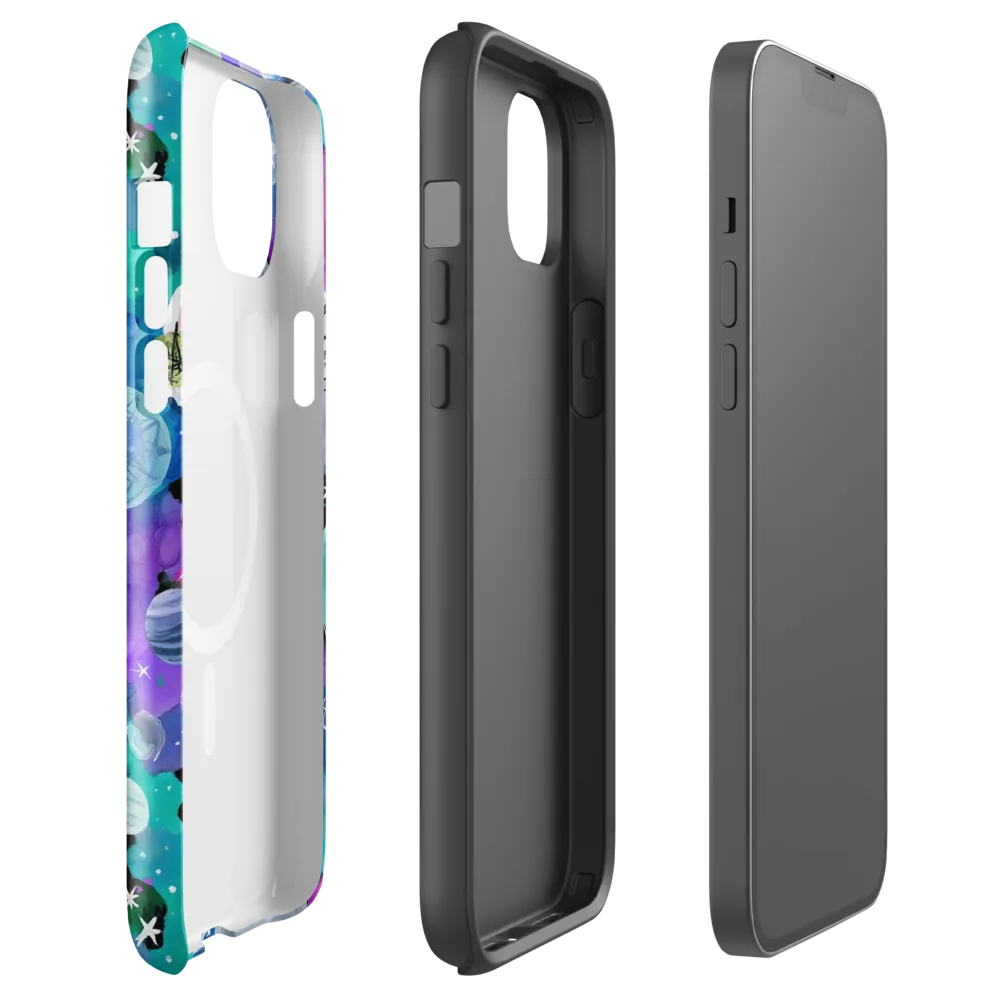 Stellar Bouquet on MagSafe Tough Case for iPhone® — Front