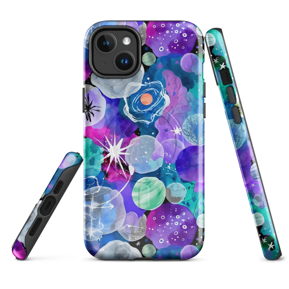 Stellar Bouquet on MagSafe Tough Case for iPhone® — Front