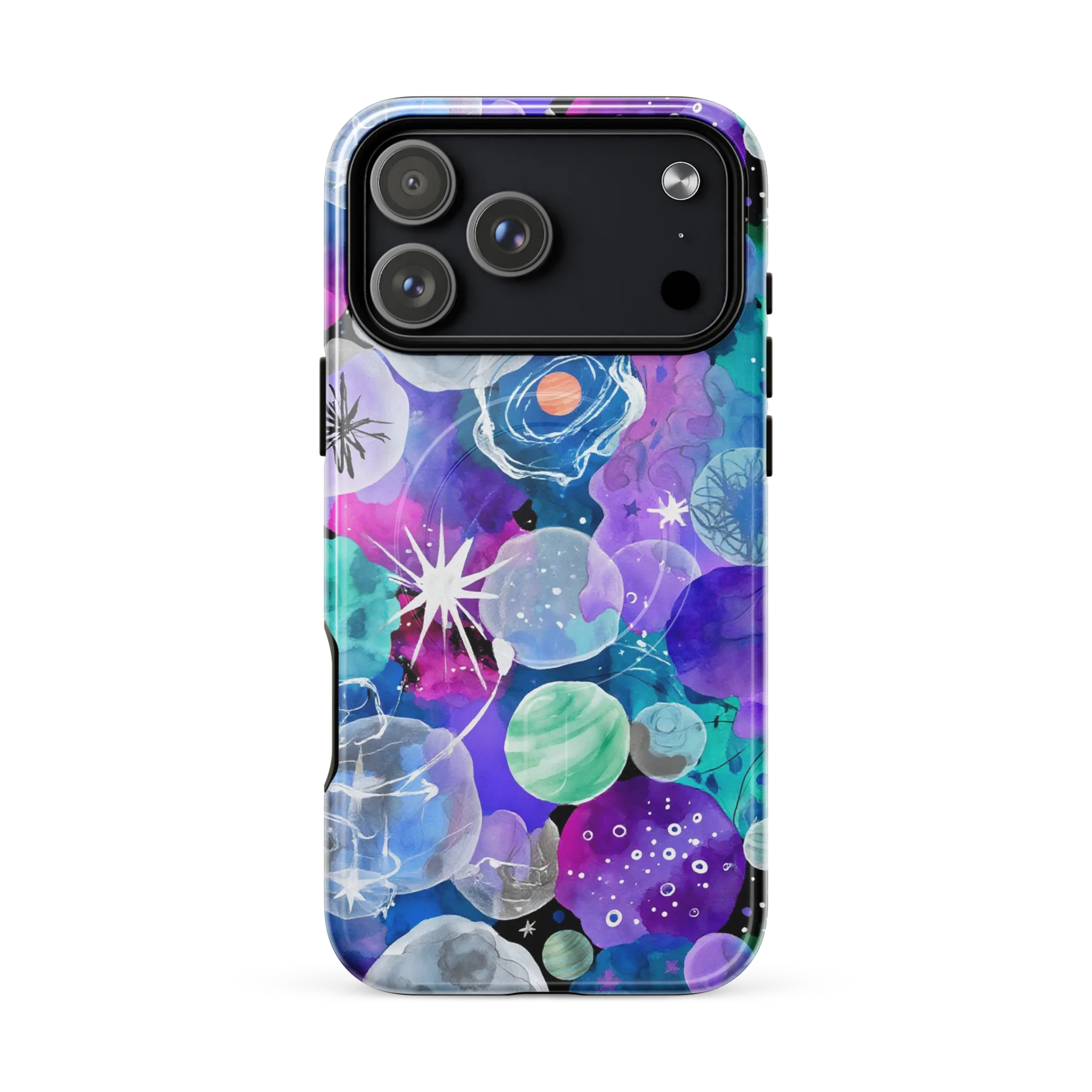 Stellar Bouquet on MagSafe Tough Case for iPhone® — Front