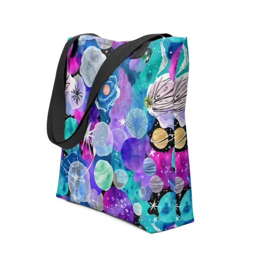 Stellar Bouquet on a Tote Bag