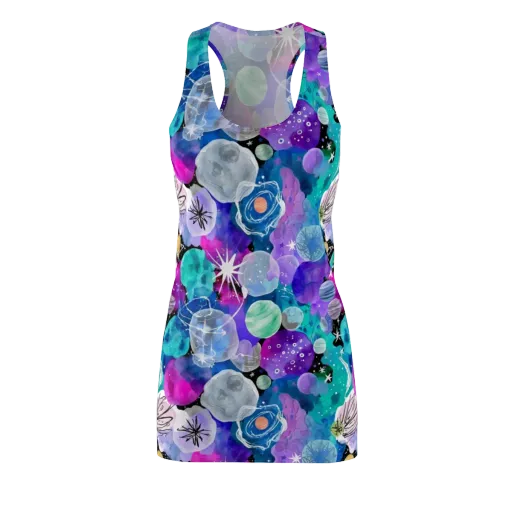 Stellar Bouquet on a Racerback Dress