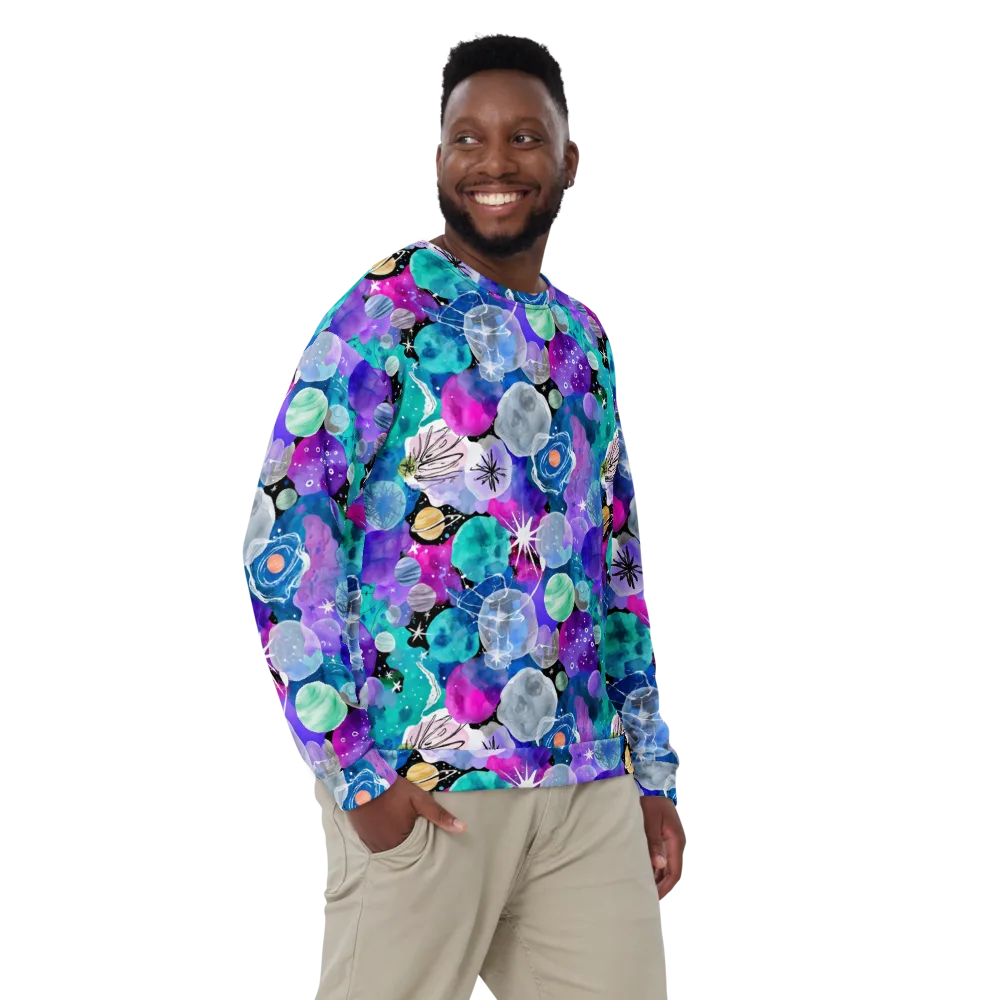 Stellar Bouquet on Sweatshirt — Front