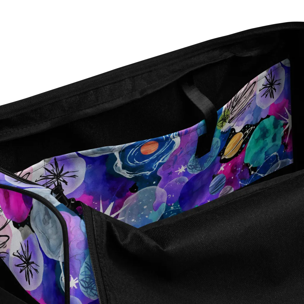 Stellar Bouquet on Duffle Bag — Product details
