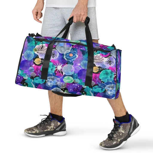 Stellar Bouquet on a Duffle Bag