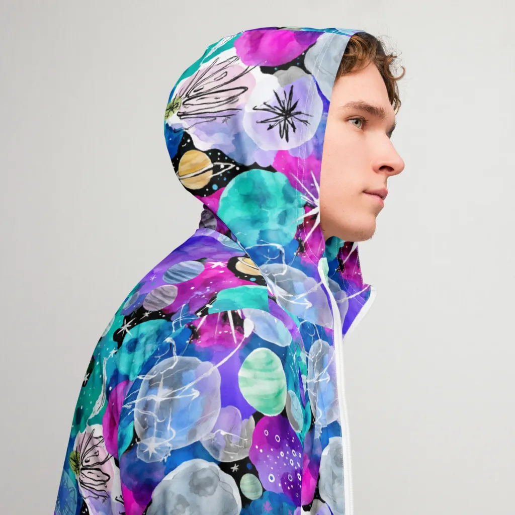 Stellar Bouquet on Men's Windbreaker — Right