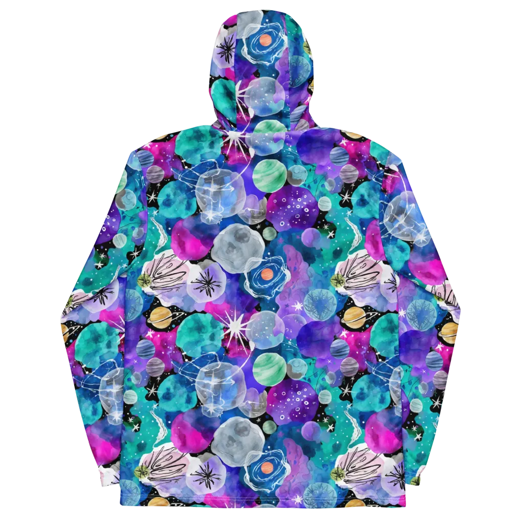 Stellar Bouquet on Men's Windbreaker — Back