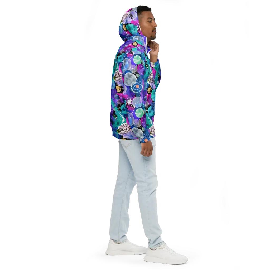 Stellar Bouquet on Men's Windbreaker — Right