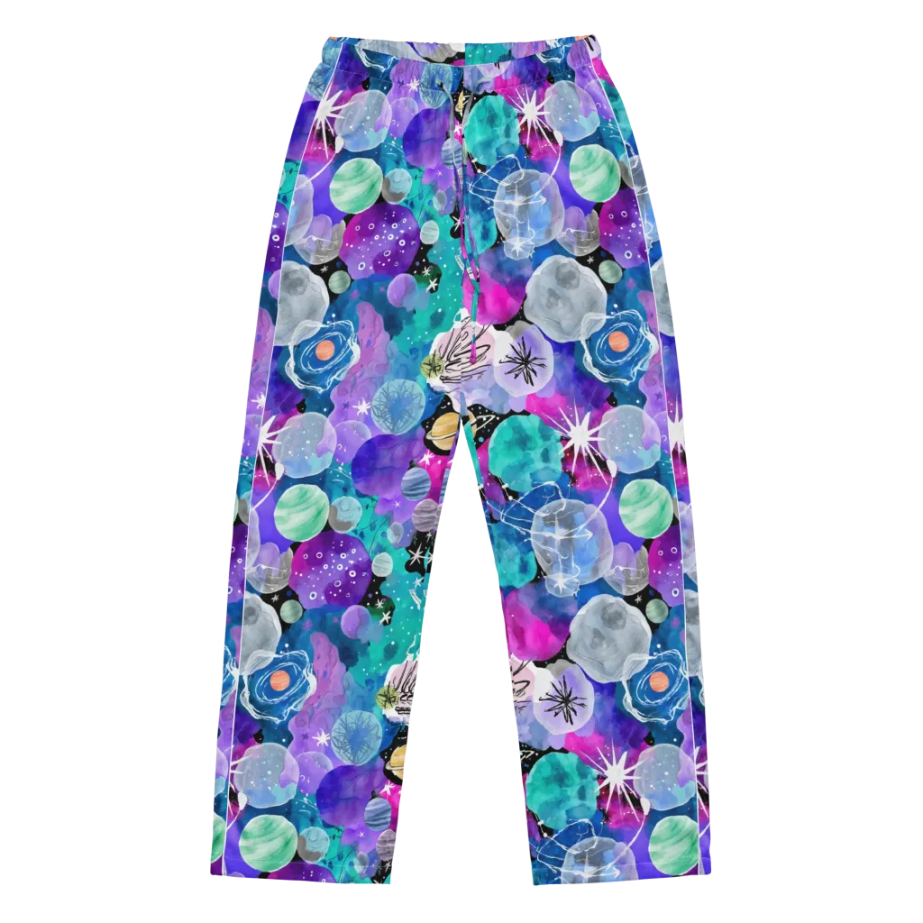 Stellar Bouquet on Women's Pajama Pants — Front