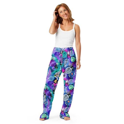 Stellar Bouquet on a Women's Pajama Pants