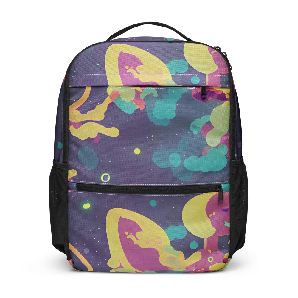 Cosmic Playroom on Utility Backpack — Front